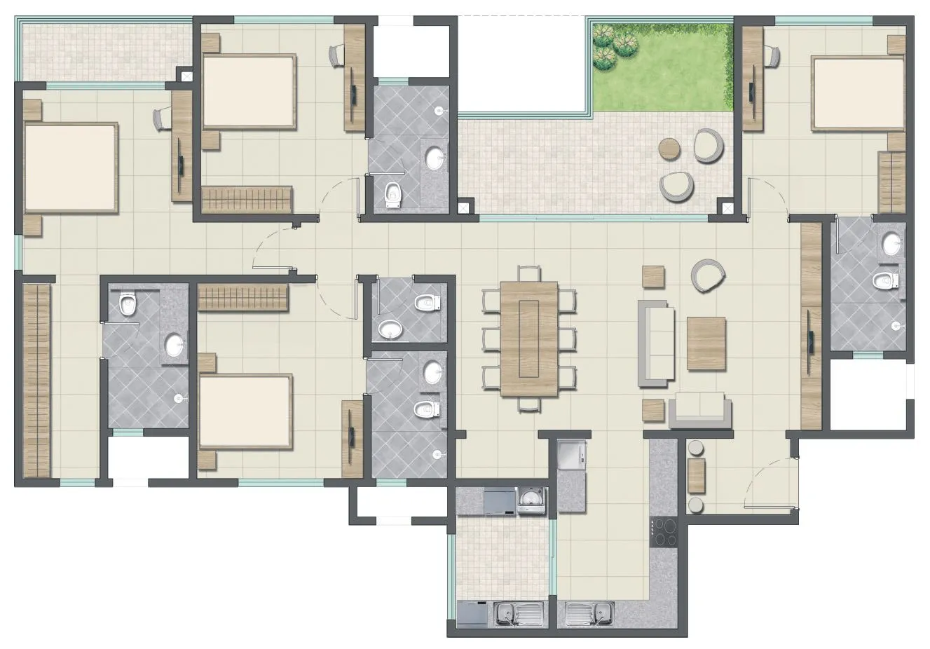 Sobha Neopolis » Luxury Apartments at Whitefield, Bangalore Sobha Neopolis Floor Plan