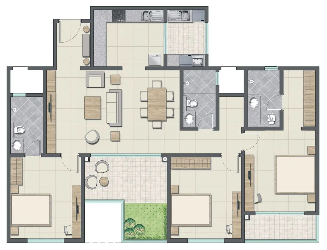 Sobha Neopolis » Luxury Apartments at Whitefield, Bangalore Sobha Neopolis Floor Plan