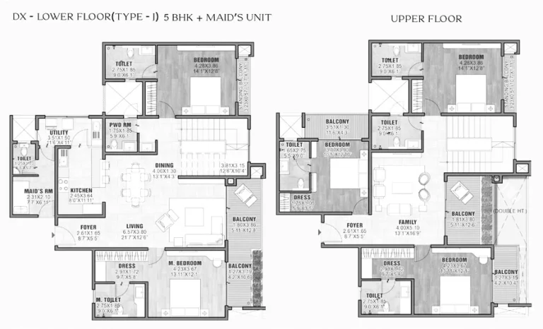 Brigade Insignia 5bhk Unit