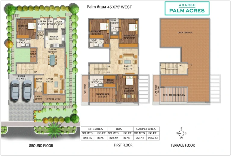 Adarsh plam Acres Floor Plan (2)