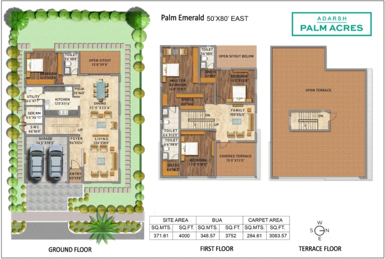 Adarsh plam Acres Floor Plan (4)